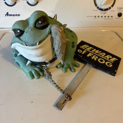 Ceramic Garden Frog