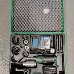 Greenlee Gator 18v hydraulic punch.