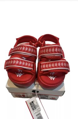 Kappa 222 Banda Aster 7 Sandals Toddler, Size 6 Infant, Color Red