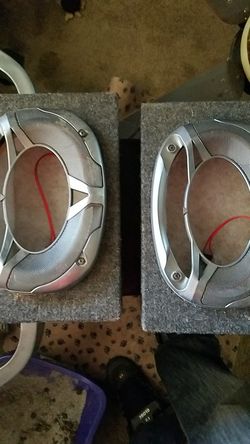 6 x 9 Speaker Boxes (fits any 6x9)