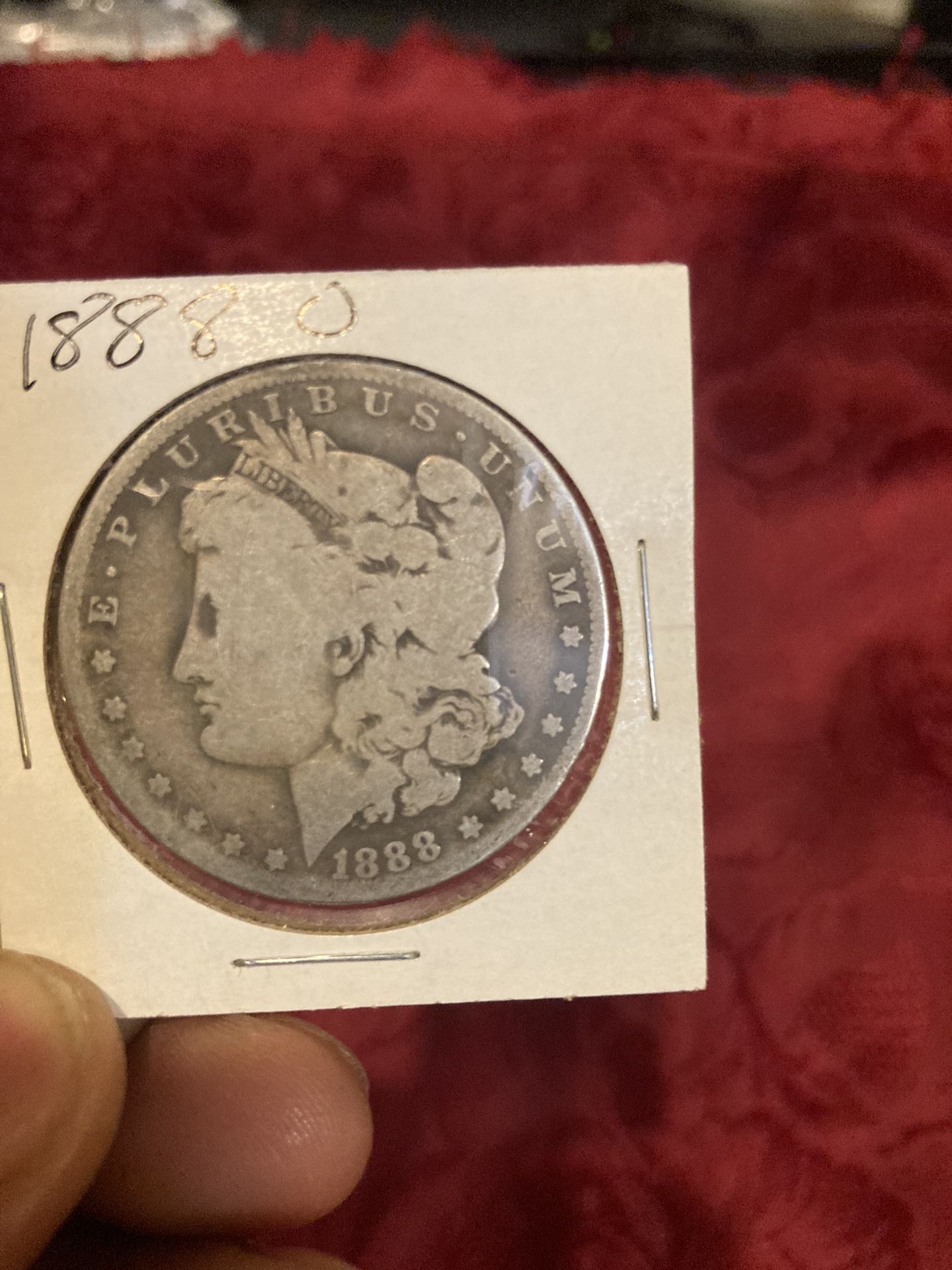 1888 O Morgan Silver Dollar 