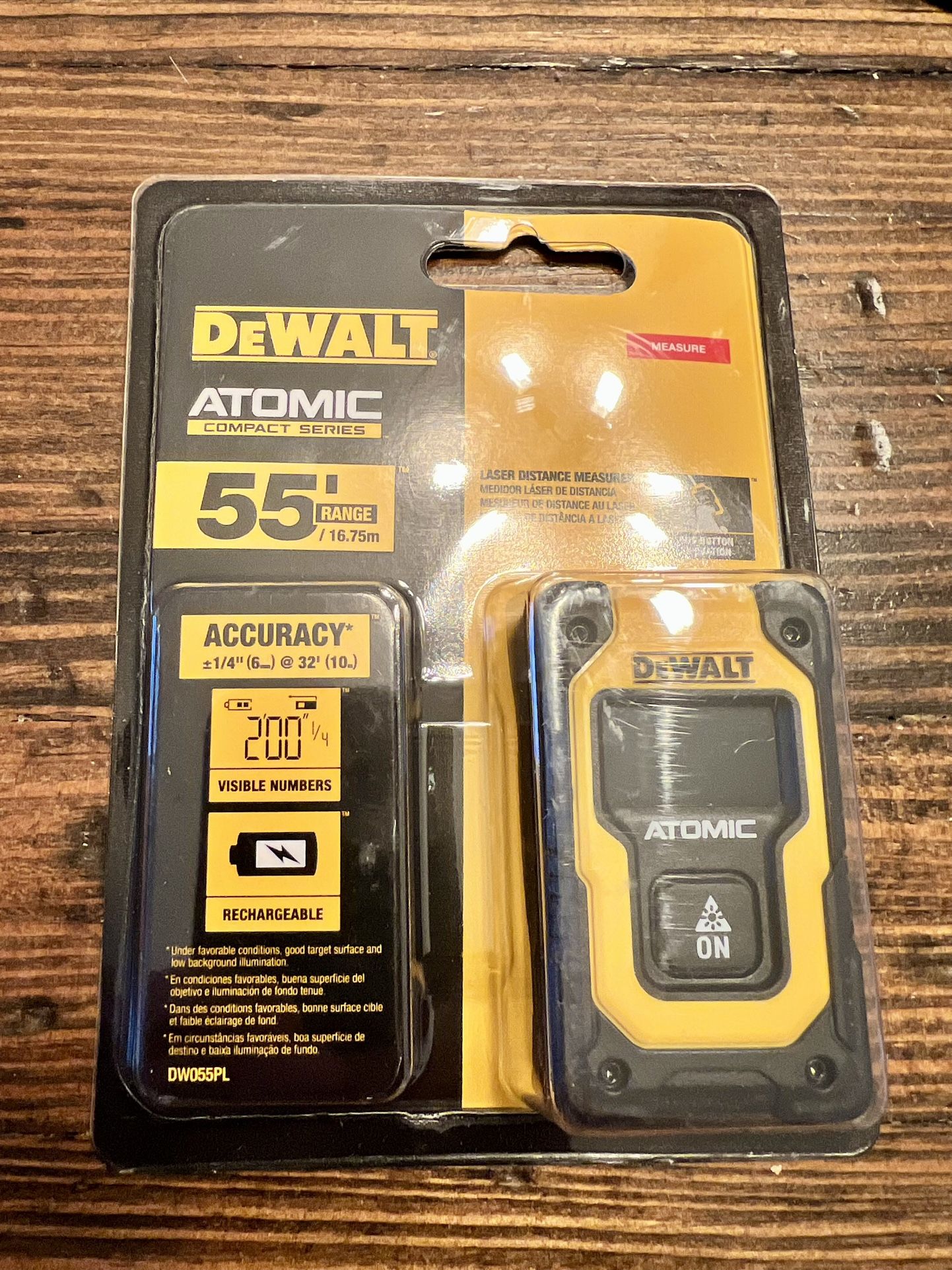 Dewalt Laser Distance Measurer 55ft