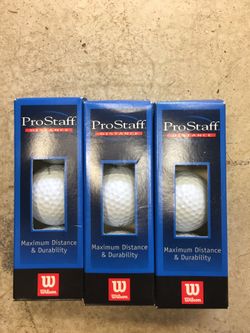 Wilson Prostaff Golf Balls