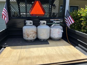 Empty Propane Tank Good For Exchange Three Available $20 Each