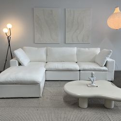New White Cloud Sectional Couch