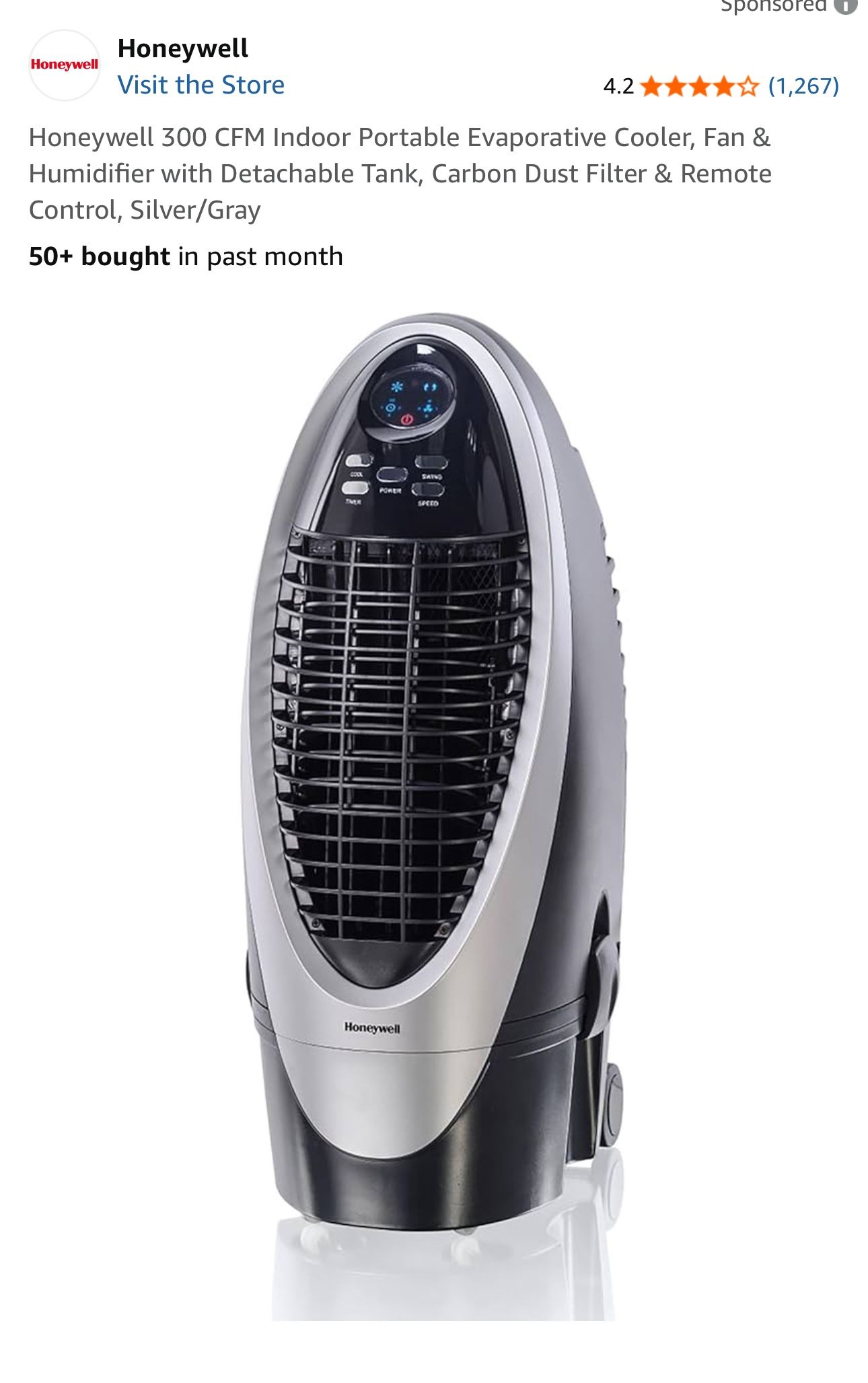 Honeywell Evaporative cooler Air conditioner