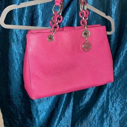 MK Hot Pink Purse 