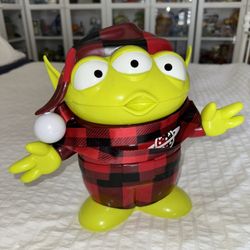 Disney Parks Toy Story Christmas Alien Popcorn Bucket