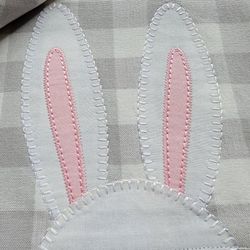 New, Easter Bunny Ears Placemats By Rachel Ashwell Set 4