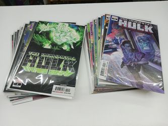 Immortal Hulk comic books. 33 comics