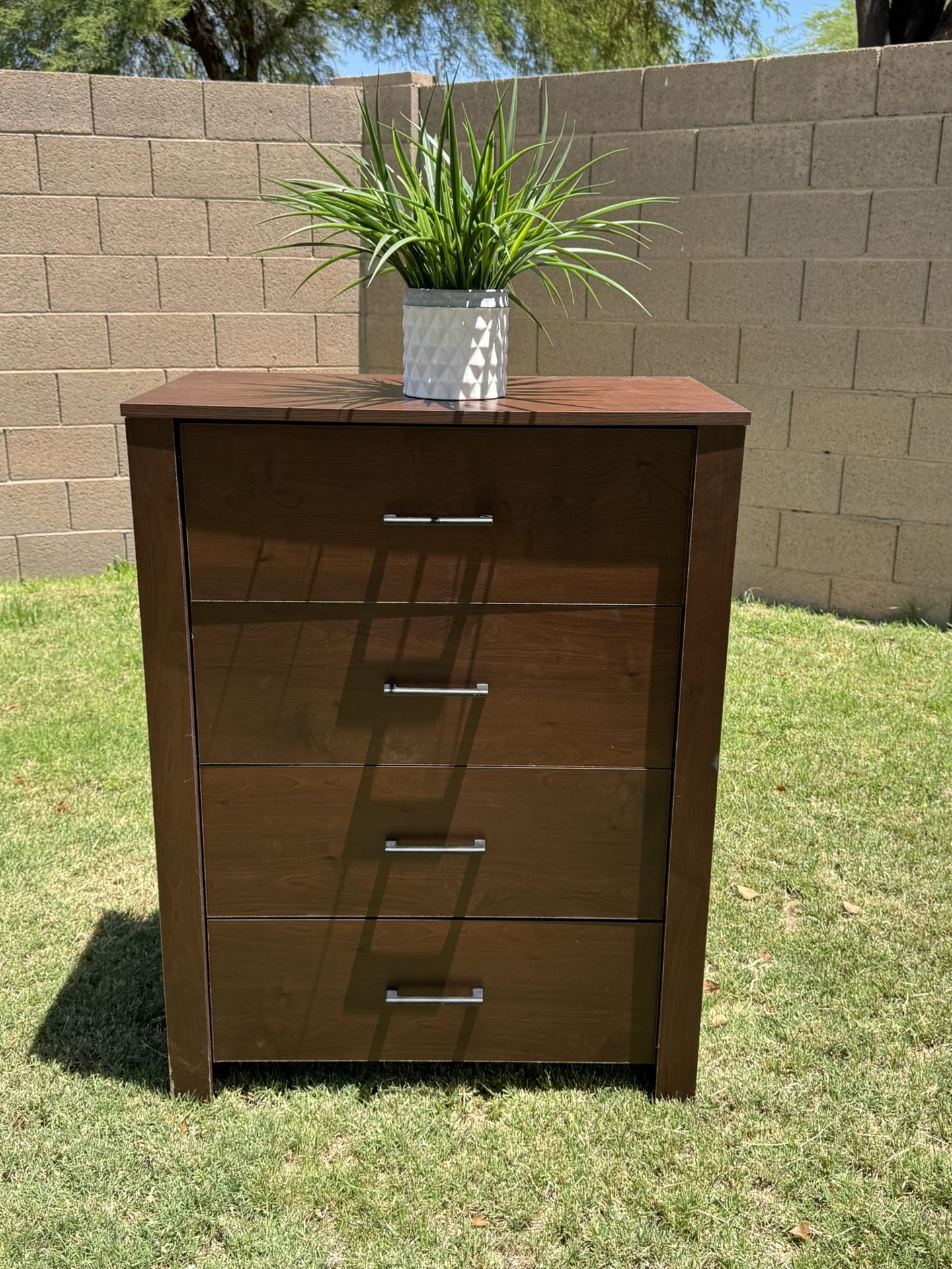 Nice Brown 4 Drawer Dresser
