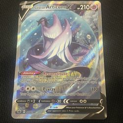 Pokemon Galarian Articuno V Alt Art