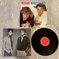 Wham! Make It Big Vinyl Record / FC-39595 / 1984