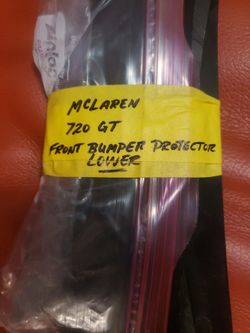 McLaren 720 Gt Front Bumper Protective Cover  
