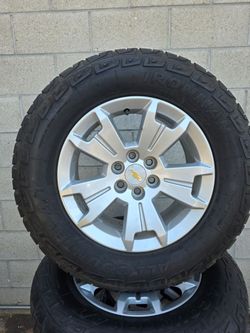 Colorado z71 rims with tpms sensors