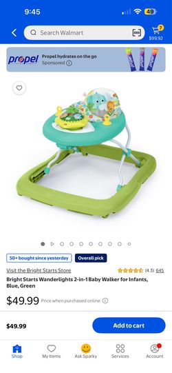 baby girl walker jumper