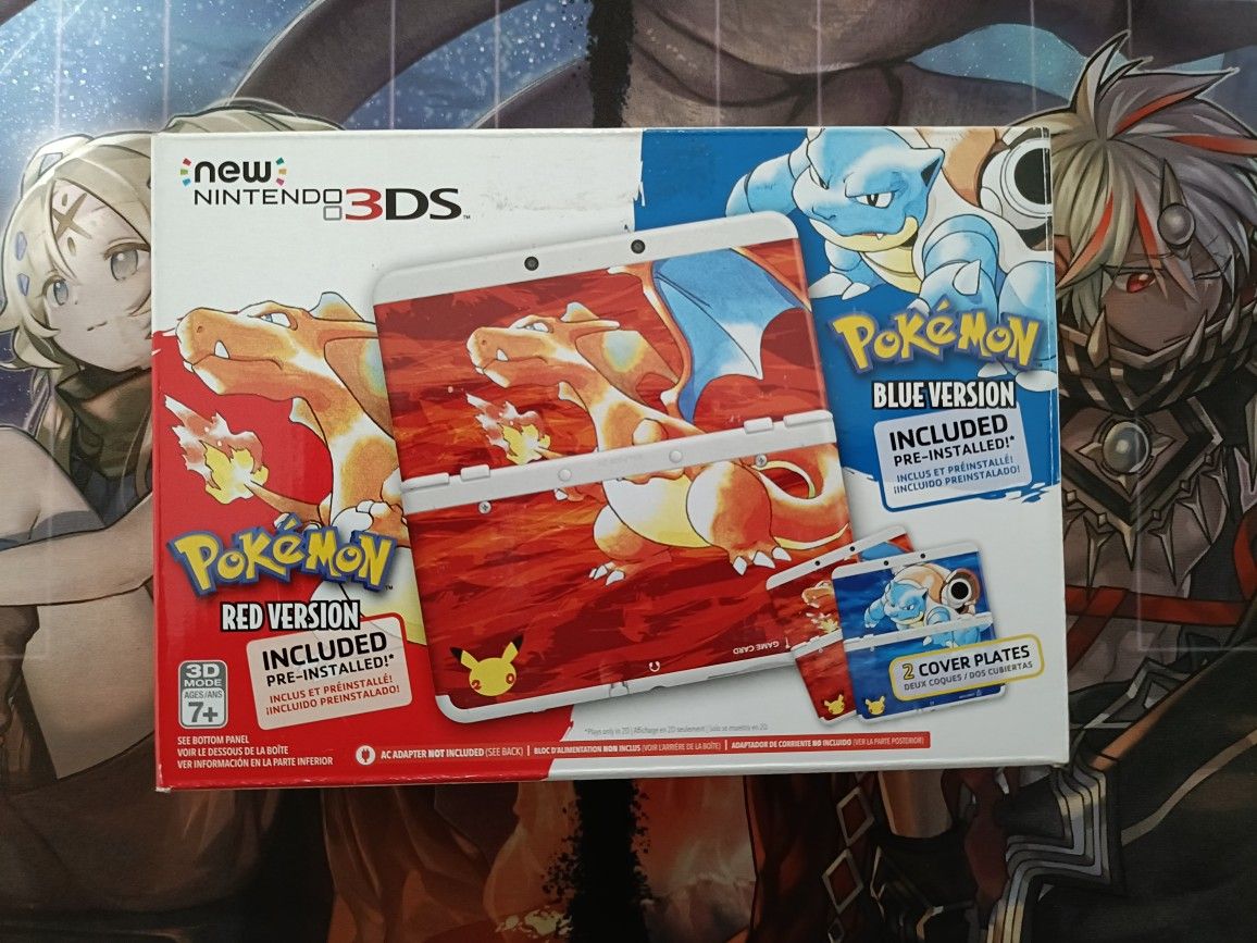 Nintendo New 3ds Pokémon 20th Anniversary Edition