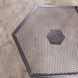 Snap On Adjustable Campfire Grill