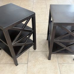 Wooden End Tables 