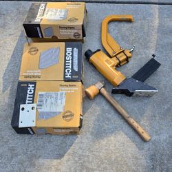 Bostich M3 Fs Flooring Stapler W/ 2and A Half Boxes Of Staples Included