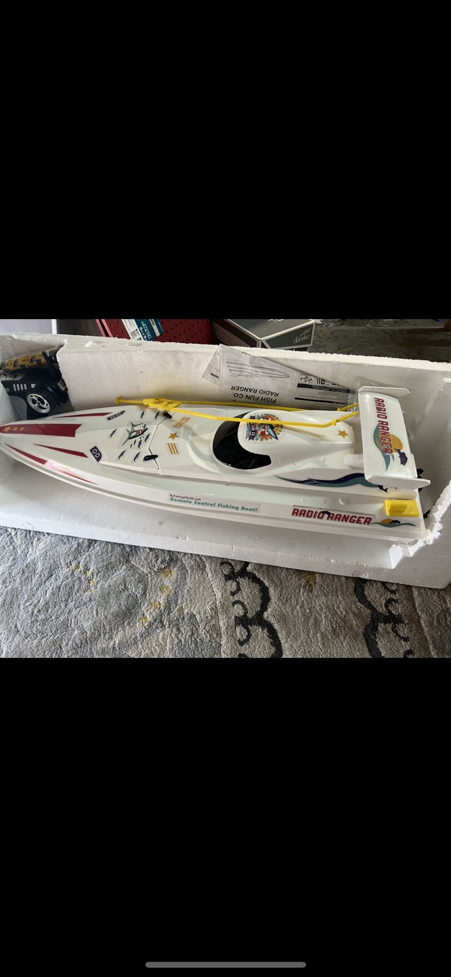 Rc Fishing Boat