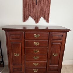 Solid Wood Vintage Chest (Rare find)