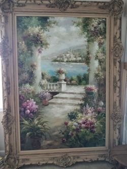 Beautiful Large Oil Painting