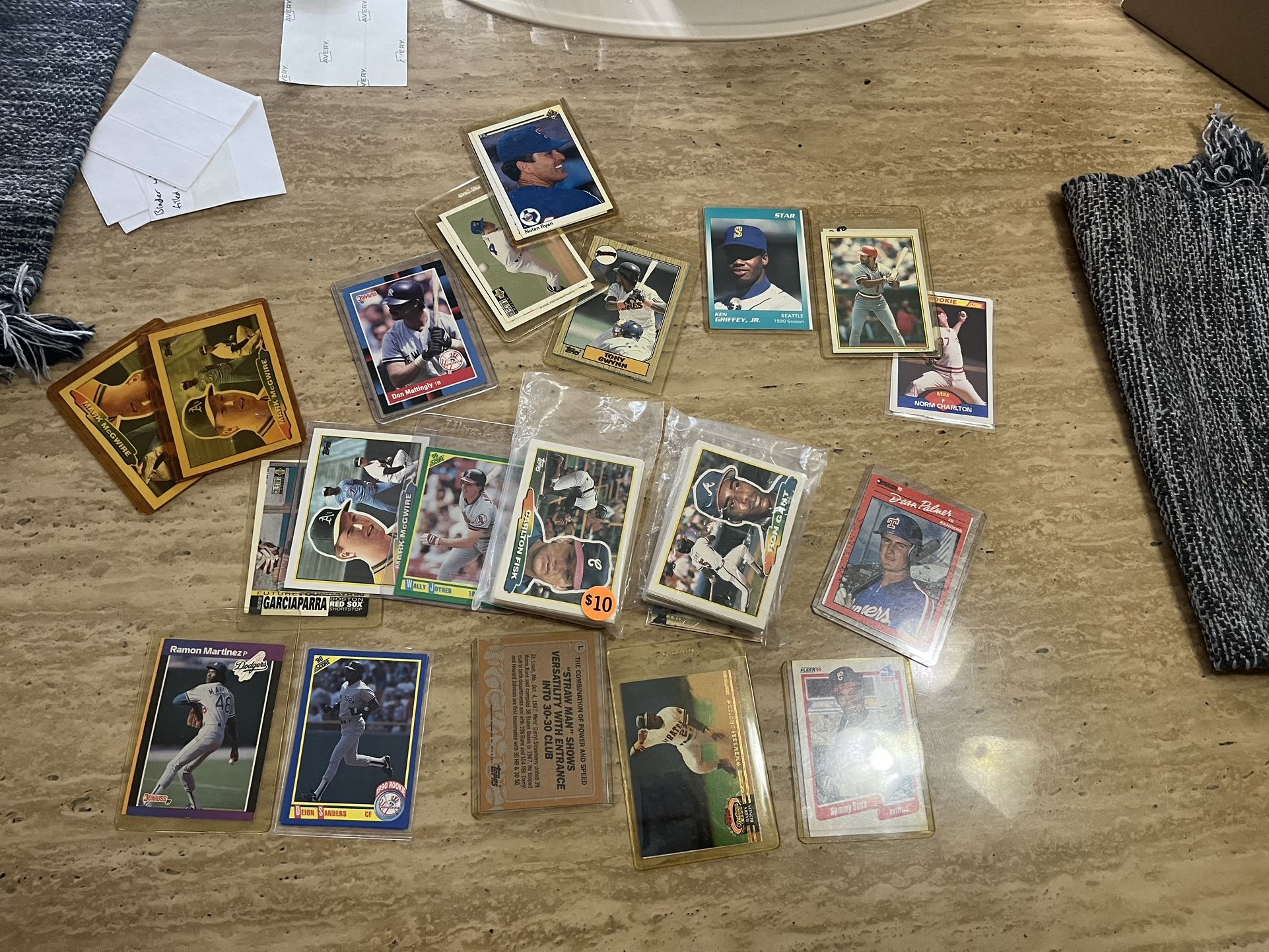 Lot Of Baseball Cards
