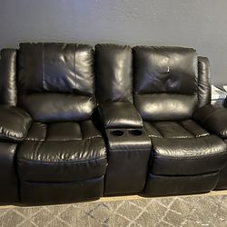 Recliner Sofa Love Seat + Couch!! 