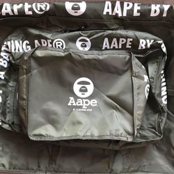 Aape By A Bathing Ape Supreme Hoody Garment Organizer Military Green BBC Billionaire Boys Club Travel Compartment Bag Amenities Jordan Army Tee  