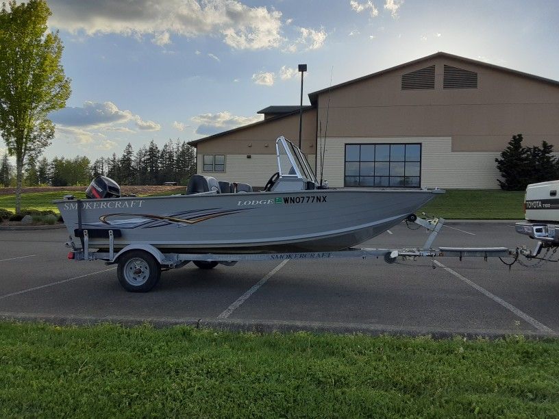 07 Smoker Craft Lodge ss 16ft for Sale in Woodland, WA OfferUp