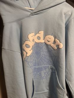 blue spider hoodie