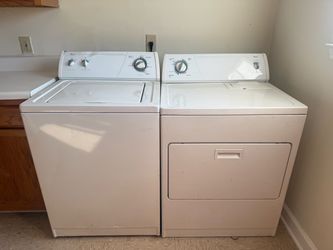 Washer and dryer
