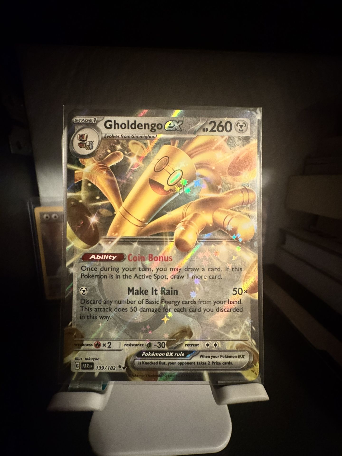 Gholdengo Ex - Pokemon - Paradox Rift - 139/182