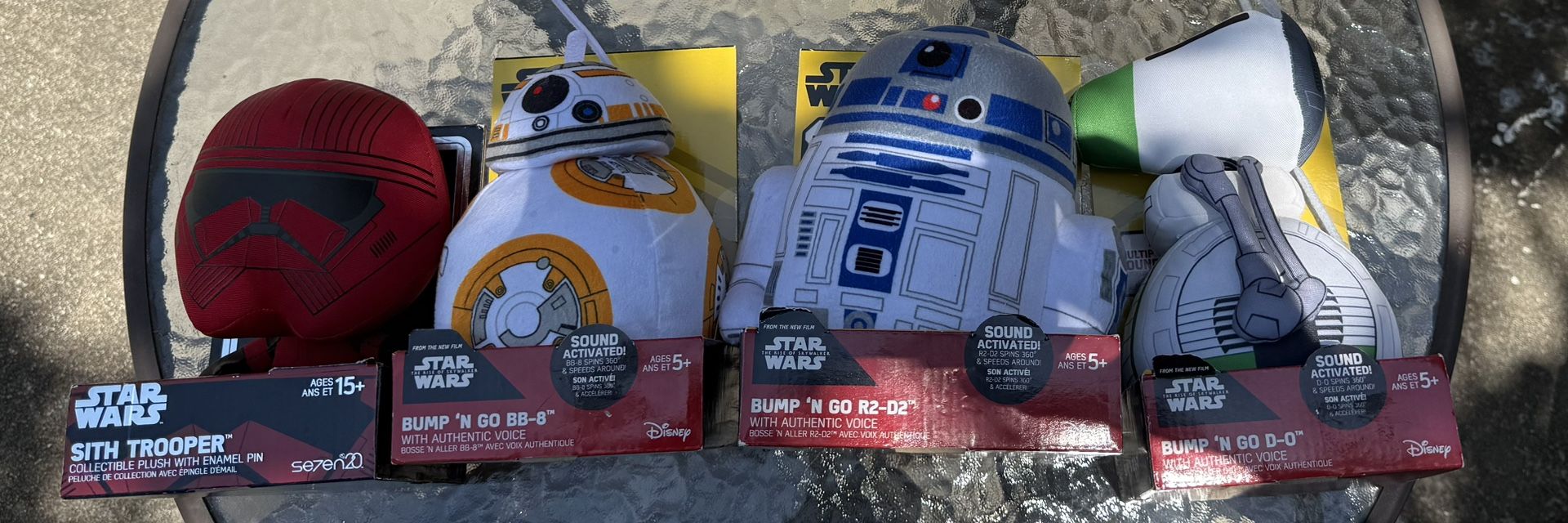 Star Wars Plush Toy Lot