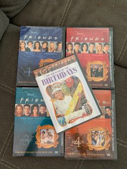 Friends DVD season 1-4 plus birthdays