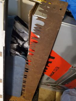 Vintage 51" 2 man saw blade no handles