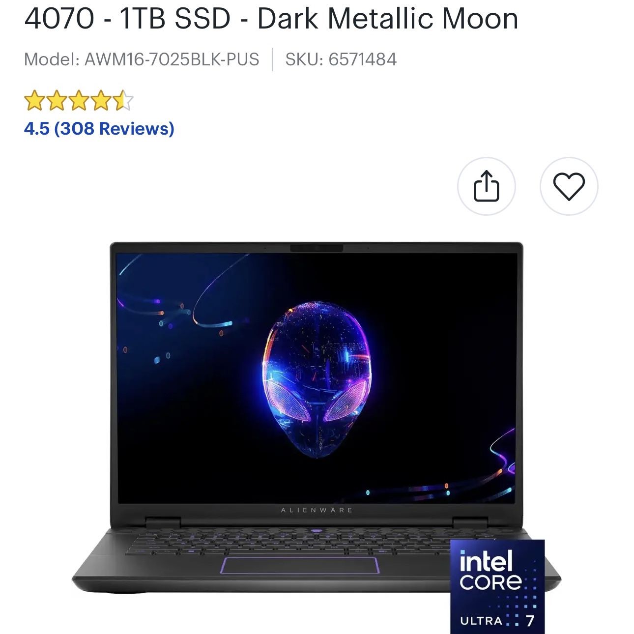 Alienware M16 R2 Gaming Laptop for Sale in Las Vegas, NV - OfferUp