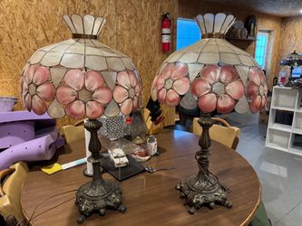 Antique lamps set of 2
