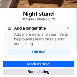 Night Stand Only One 