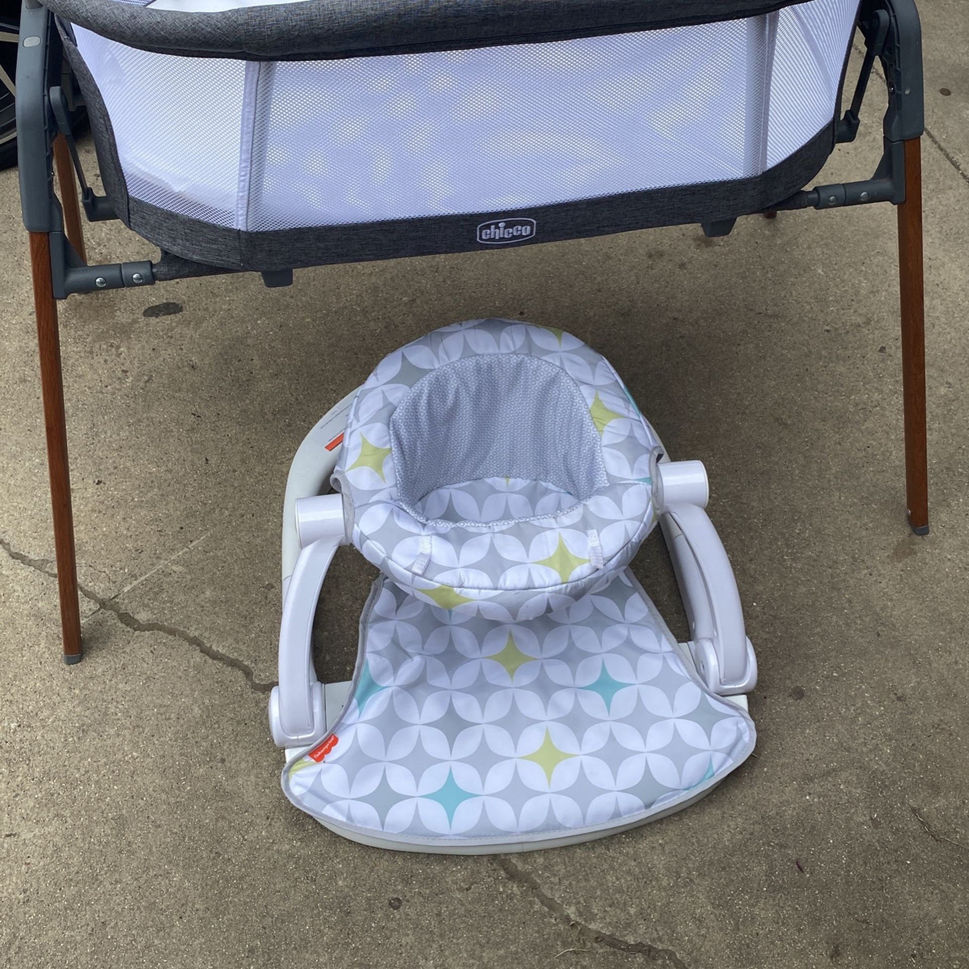 Cunita Y Sentadero Para Bebé