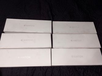 Apple watches Series 11 (5 Silver, 1 Rose Gold)-ALL 42mm S/M