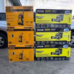 Lawnmowers And Pressure Washers Prices  In The Description For Each 👇