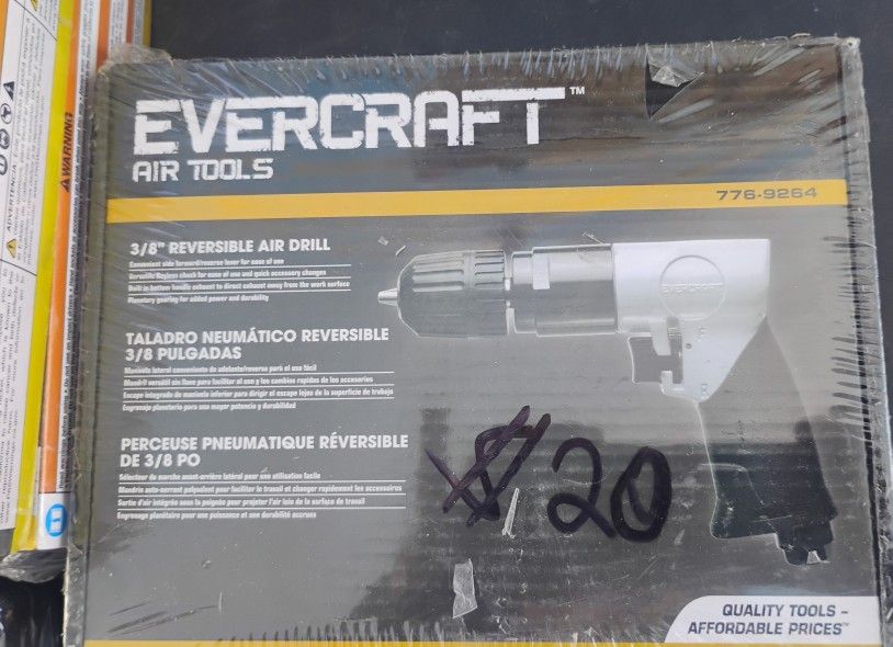 Evercraft (contact info removed) Air Drill / Reversible Air Drill SC