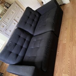 Black 2 Set Sofas