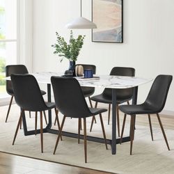 Marble & Glass Dining/Kitchen Table