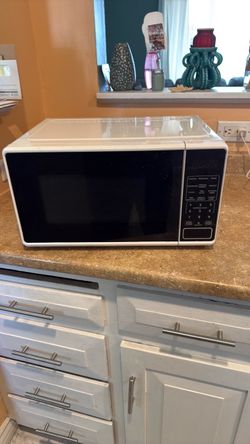 White microwave