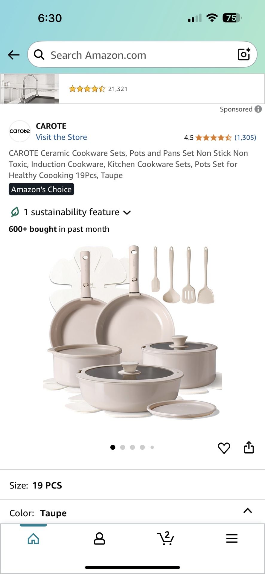 Ceramic Cookware Sets