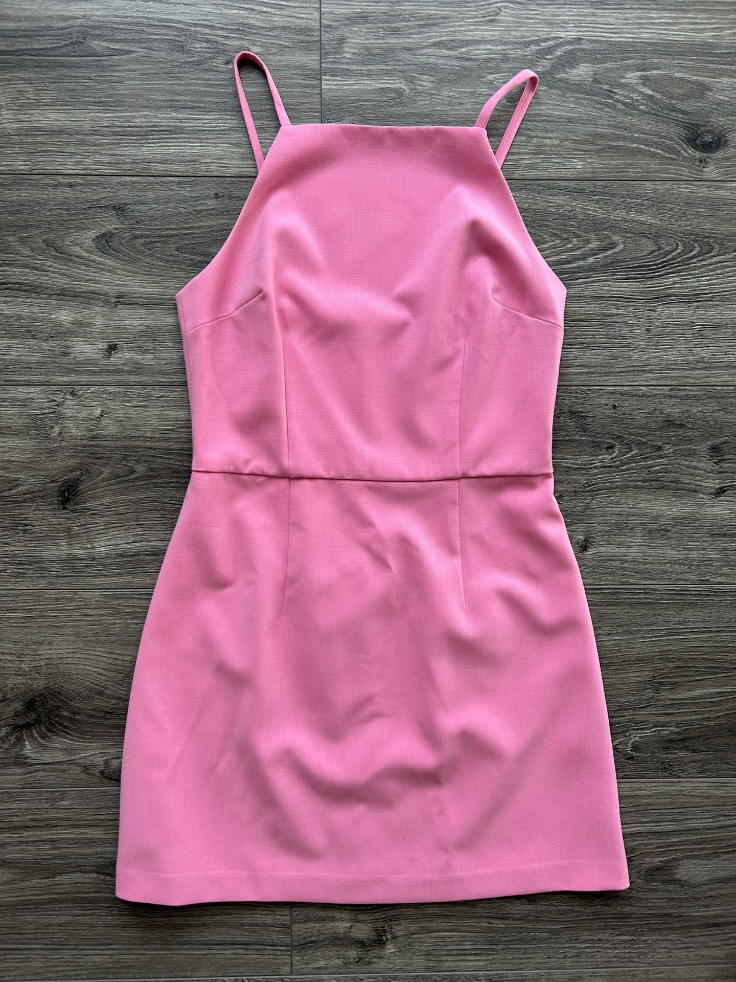 French Connection Women’s Whisper Square Neck A-Line Strappy Mini Party Dress, Size 6