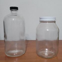 Case Of Jars With Lids